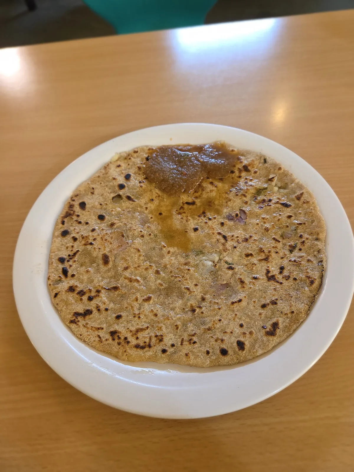 Ghee wala crispy paratha nashta